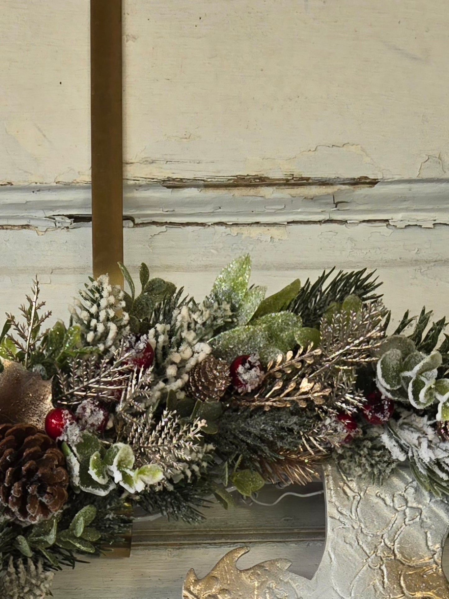 Christmas Dragon Wreath