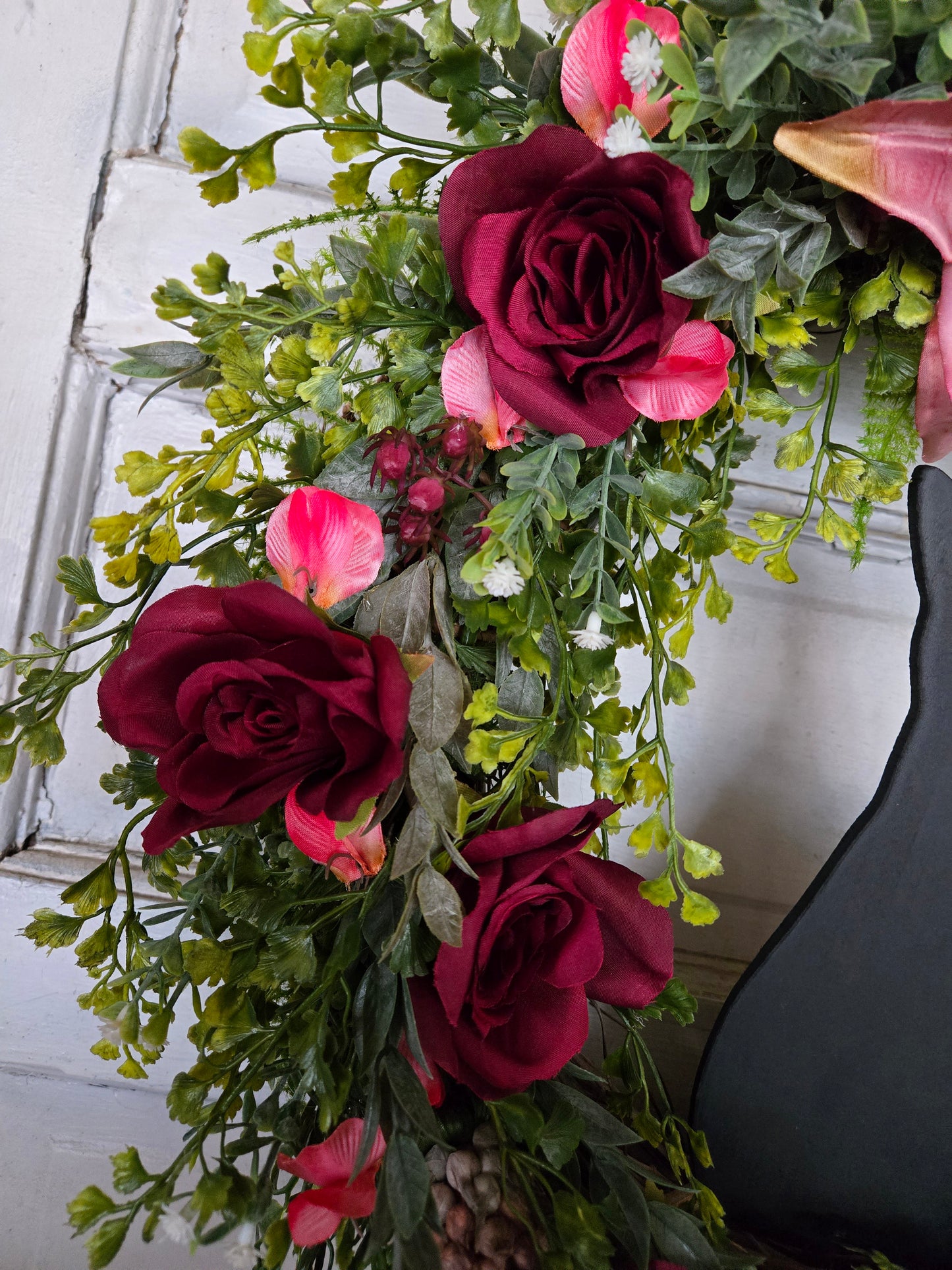 Valentine's Day Lily Wreath