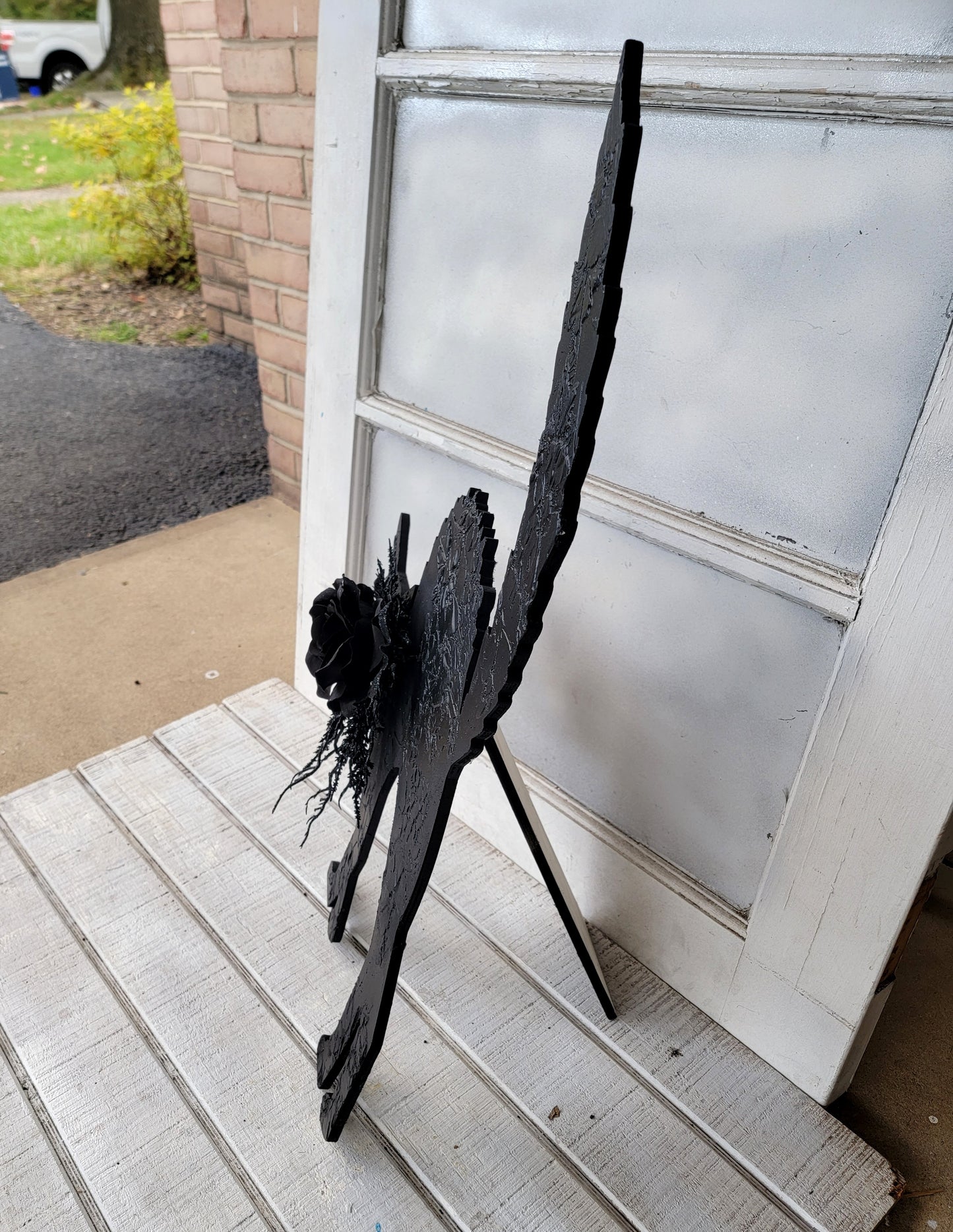 Scaredy Cat Halloween Porch Sign