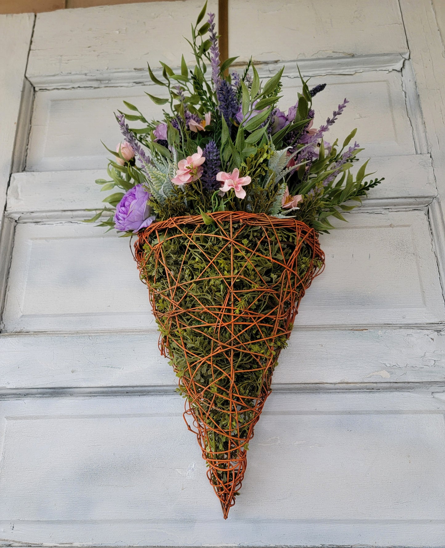 Spring Carrot Easter Wreath