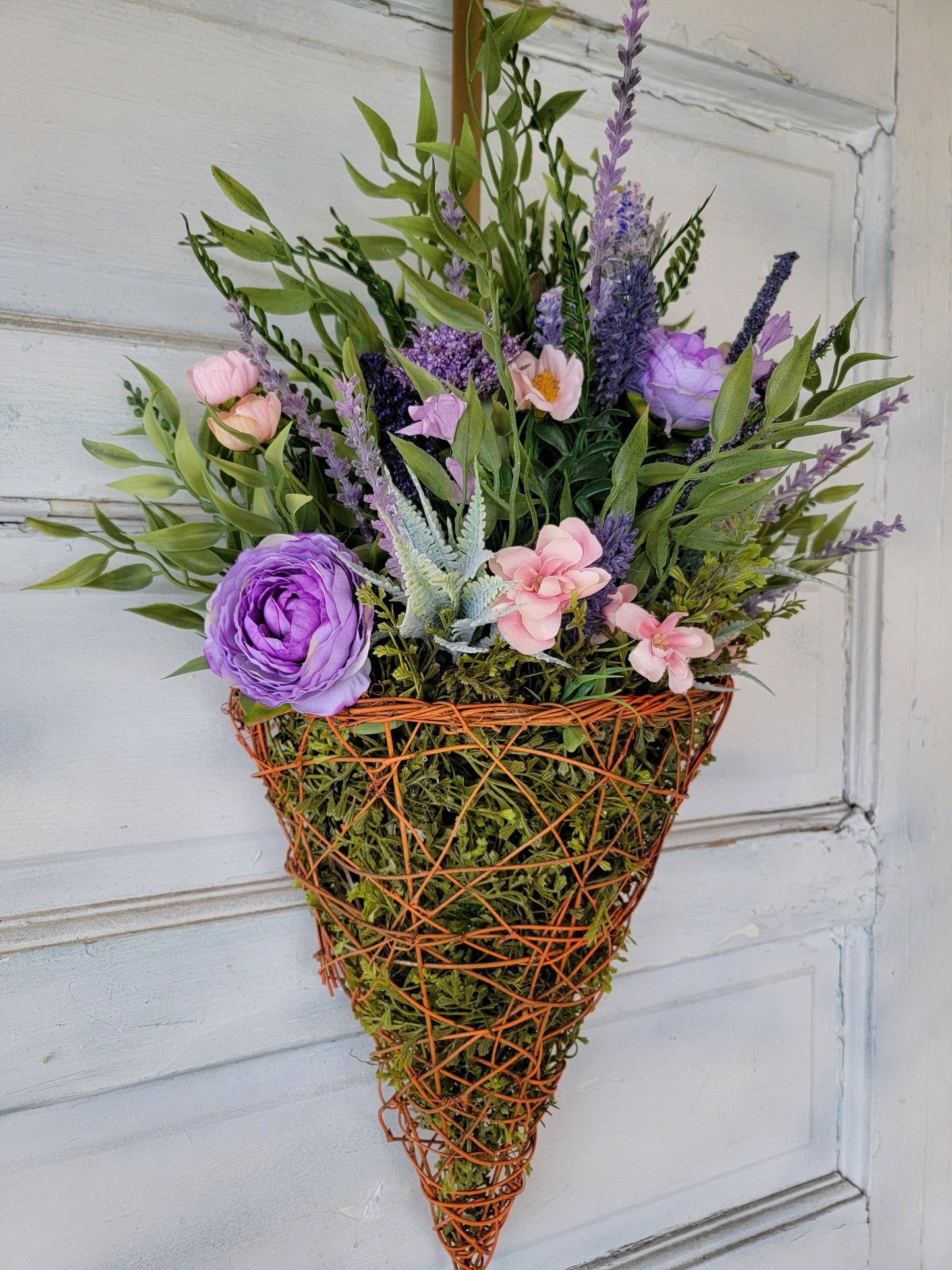 Spring Carrot Easter Wreath