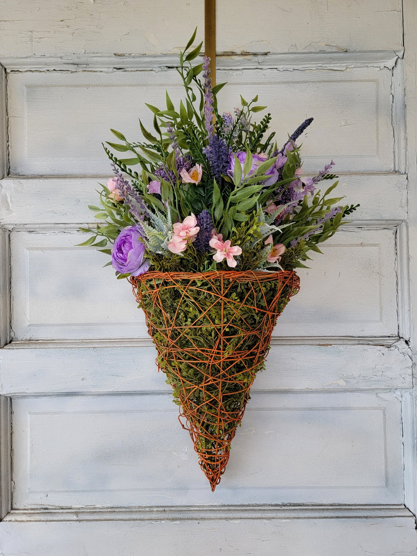 Spring Carrot Easter Wreath