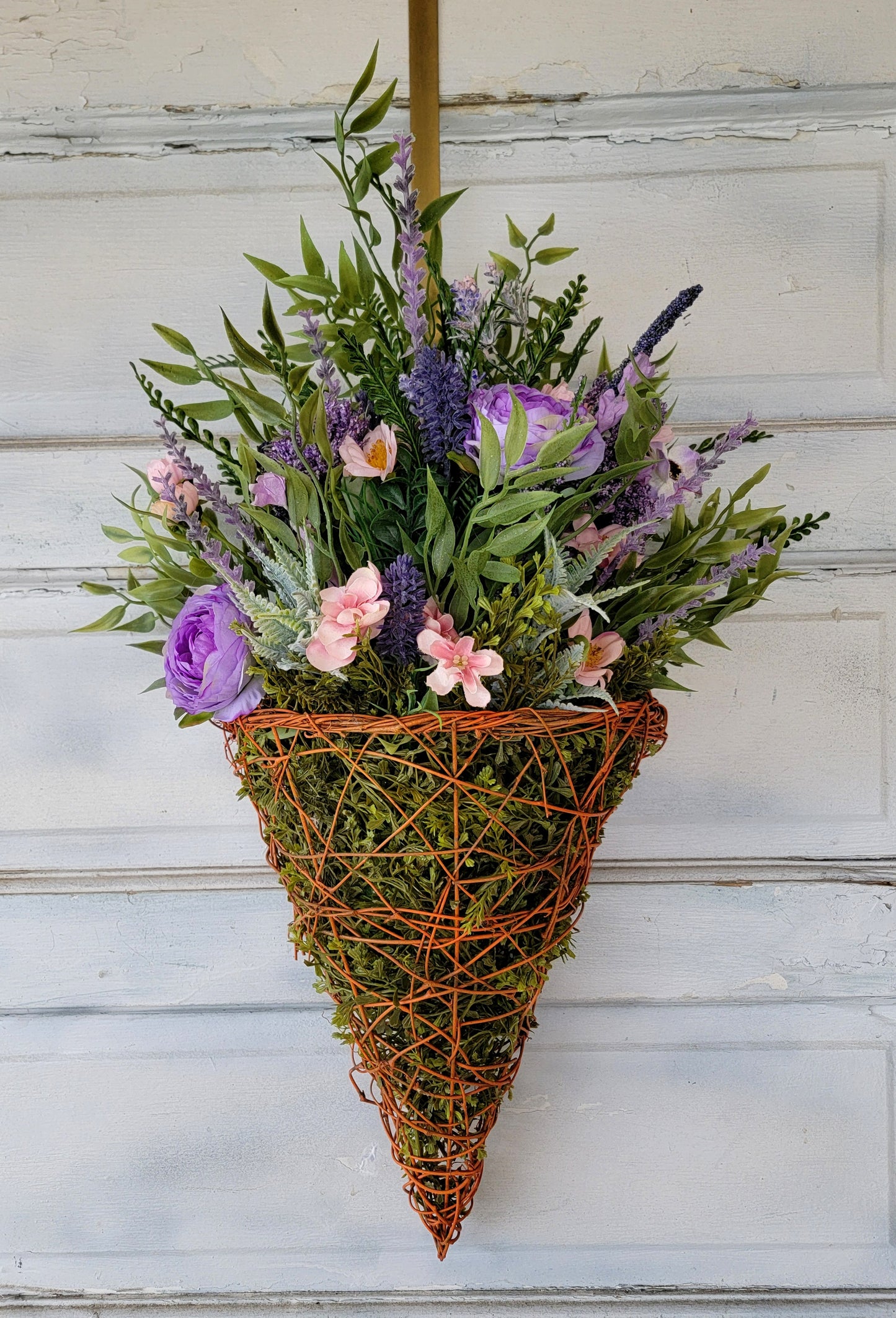 Spring Carrot Easter Wreath