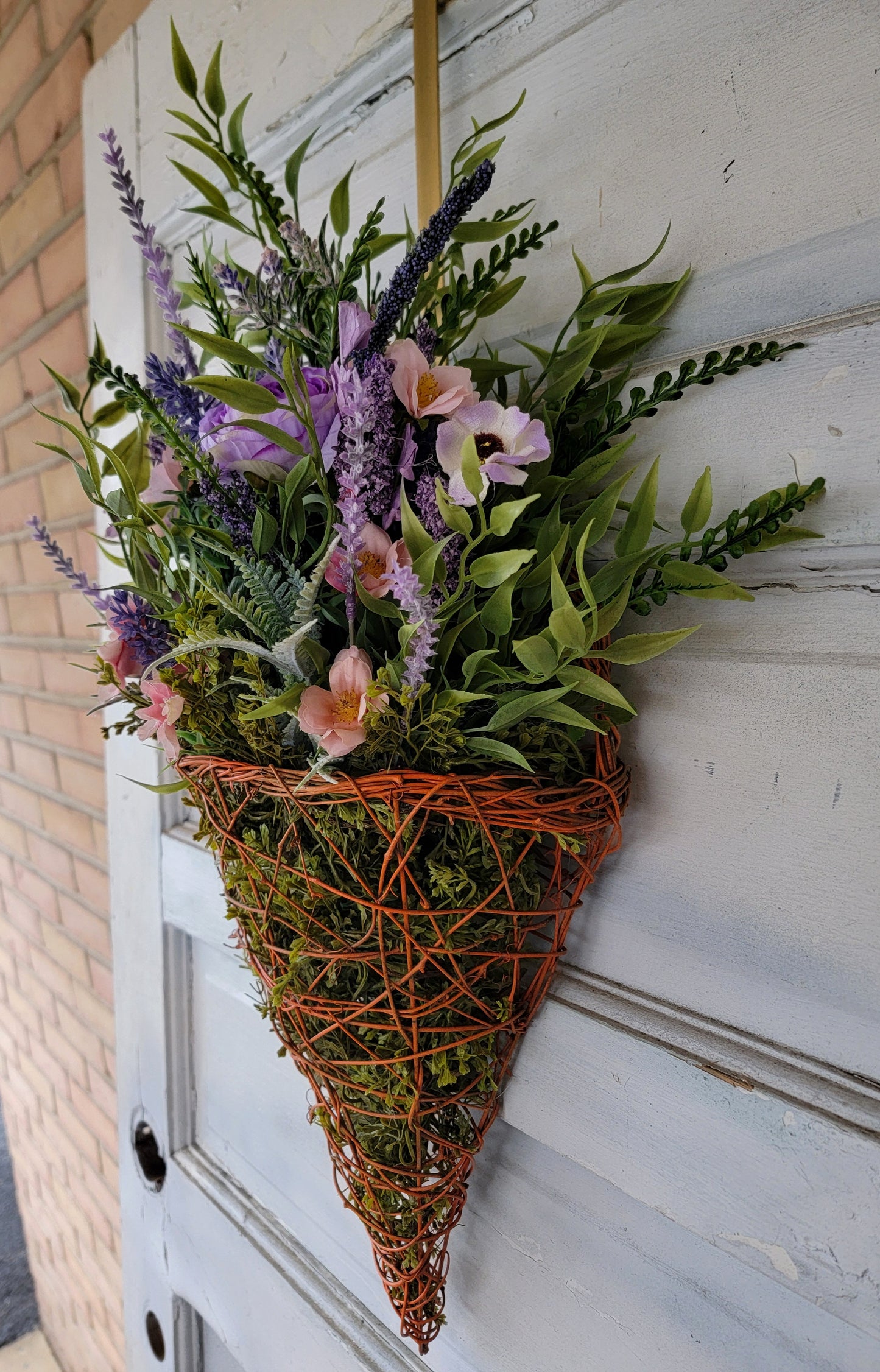 Spring Carrot Easter Wreath