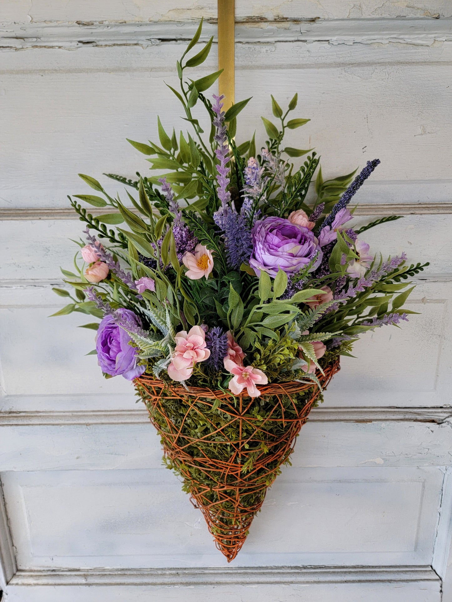 Spring Carrot Easter Wreath