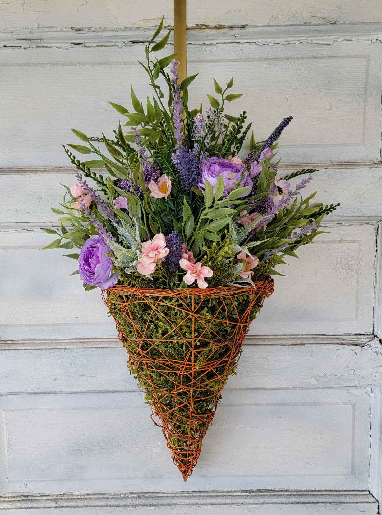 Spring Carrot Easter Wreath