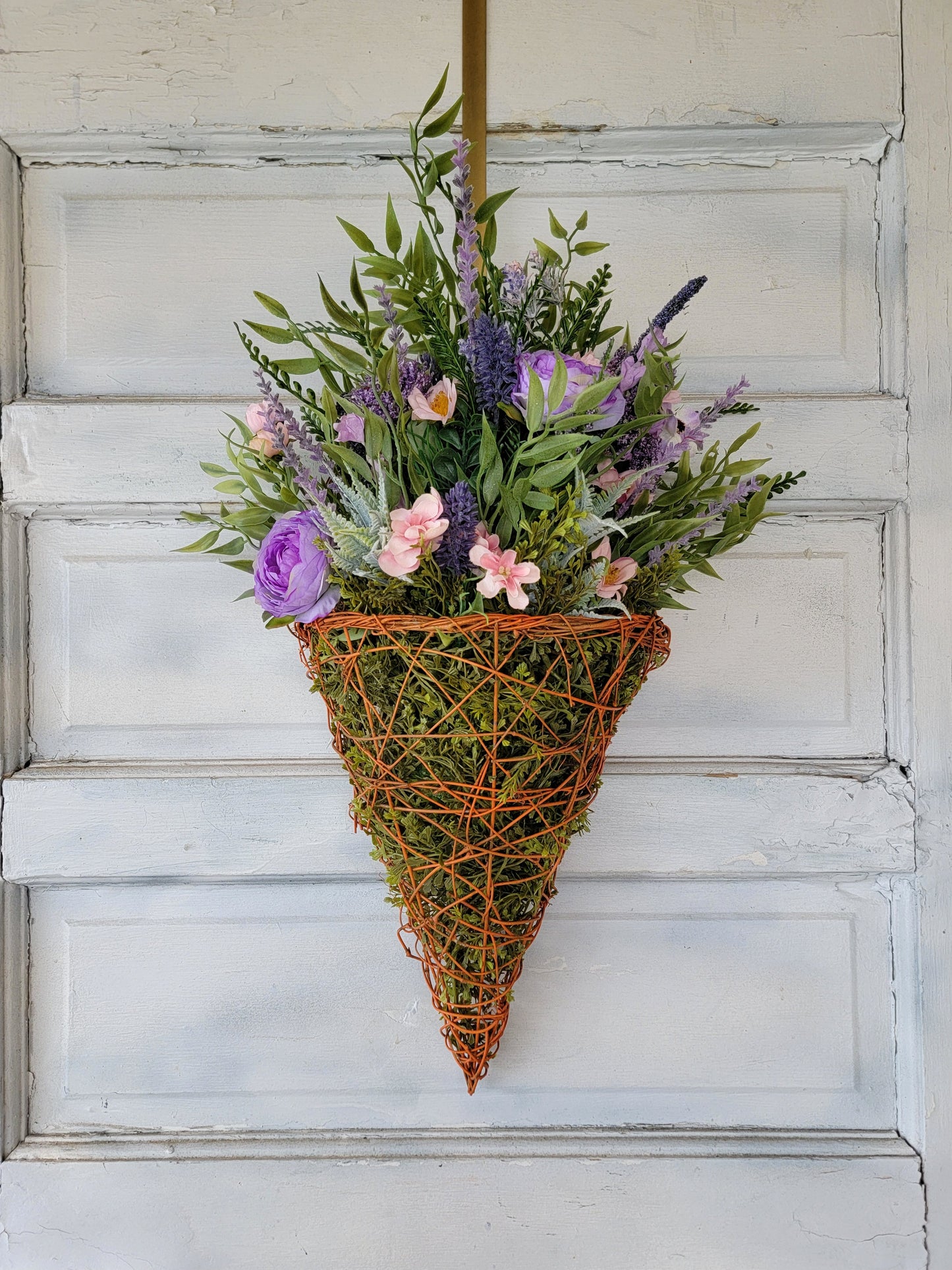 Spring Carrot Easter Wreath