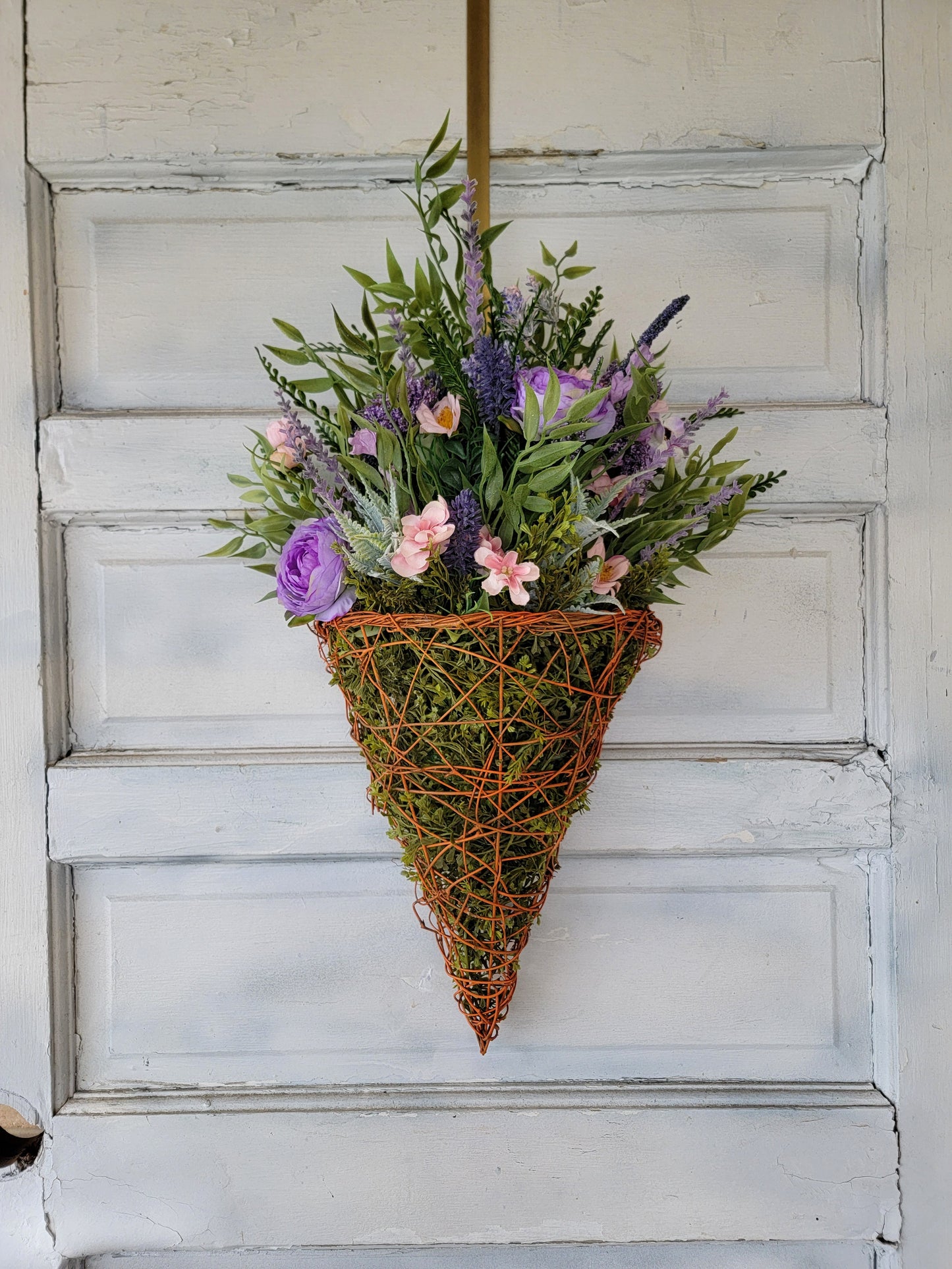 Spring Carrot Easter Wreath